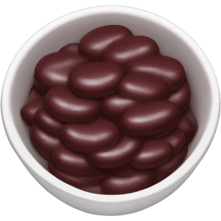 Sweet Red bean paste emoji