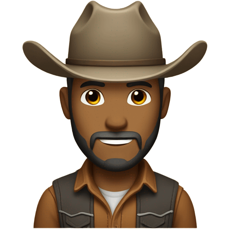 Cowboy White dude with a beard emoji