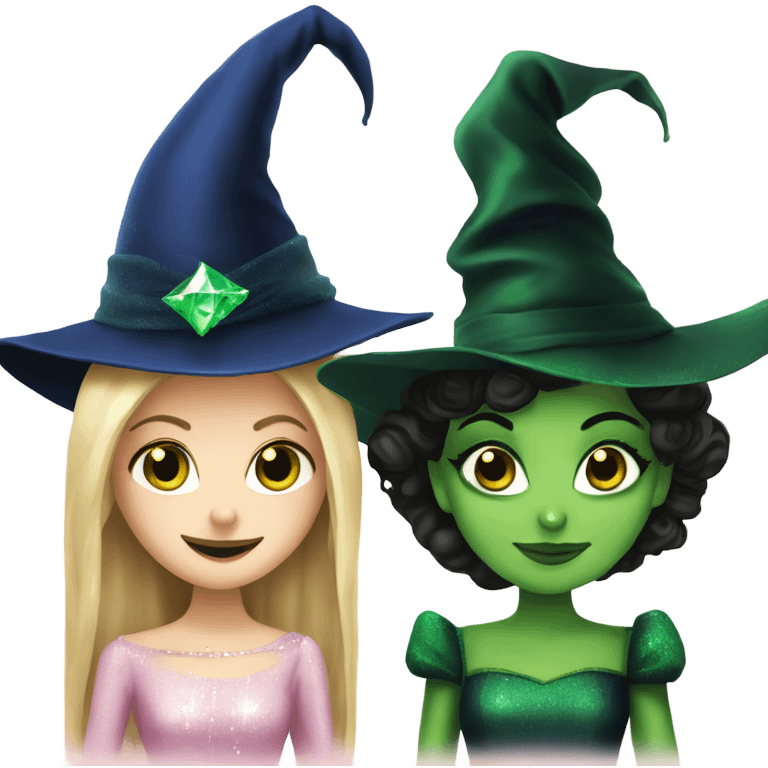 Elphaba and Glinda  emoji