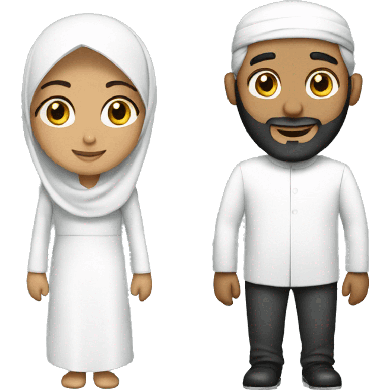 Islamic couple  emoji