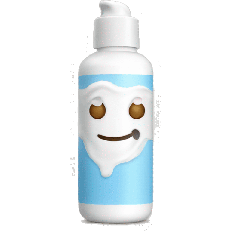 depilatory cream bottle emoji