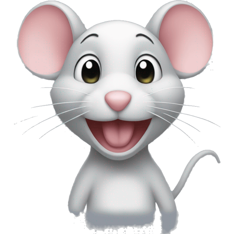 mouse at a party emoji