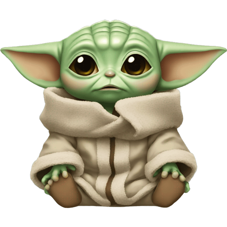 baby yoda crying tears emoji