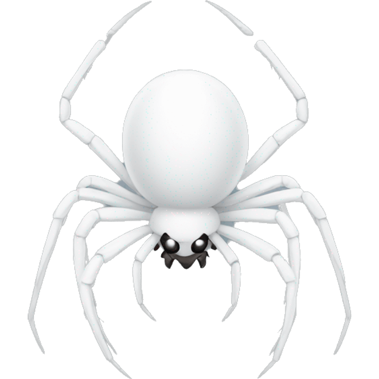 white spider emoji