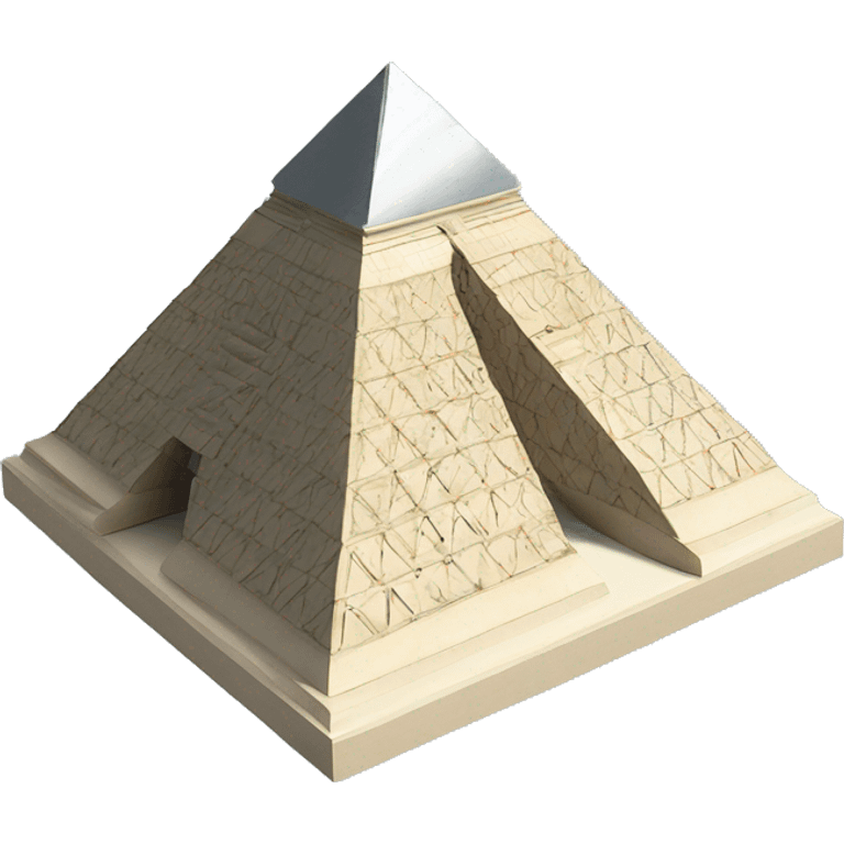 Louvre pyramid emoji