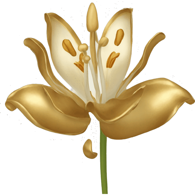 gilded lily emoji