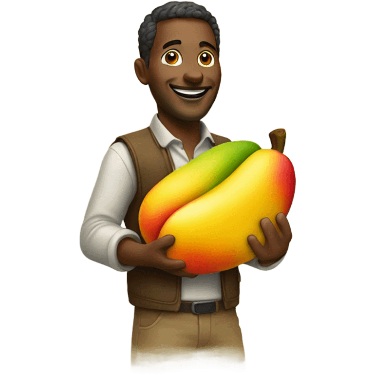 Mango man  emoji