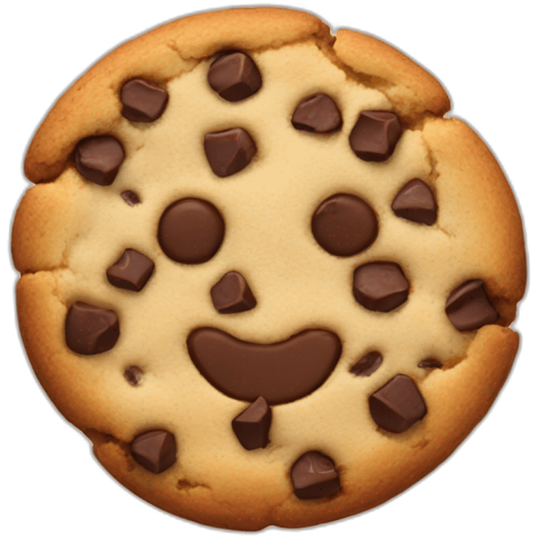 chocolate chip cookie emoji