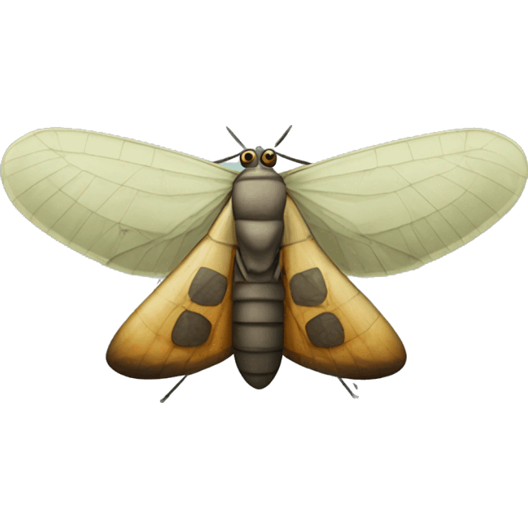 Helicopter moth emoji