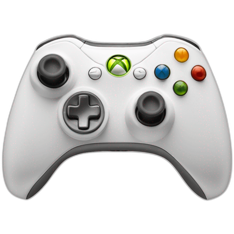 Console de jeu Xbox 360 blanche emoji