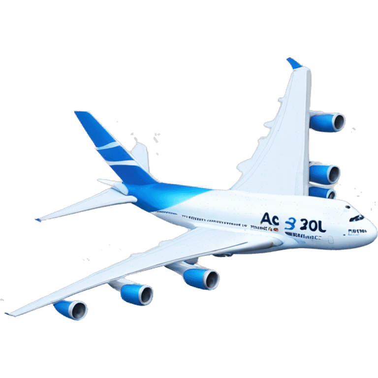 A380 AZUL emoji