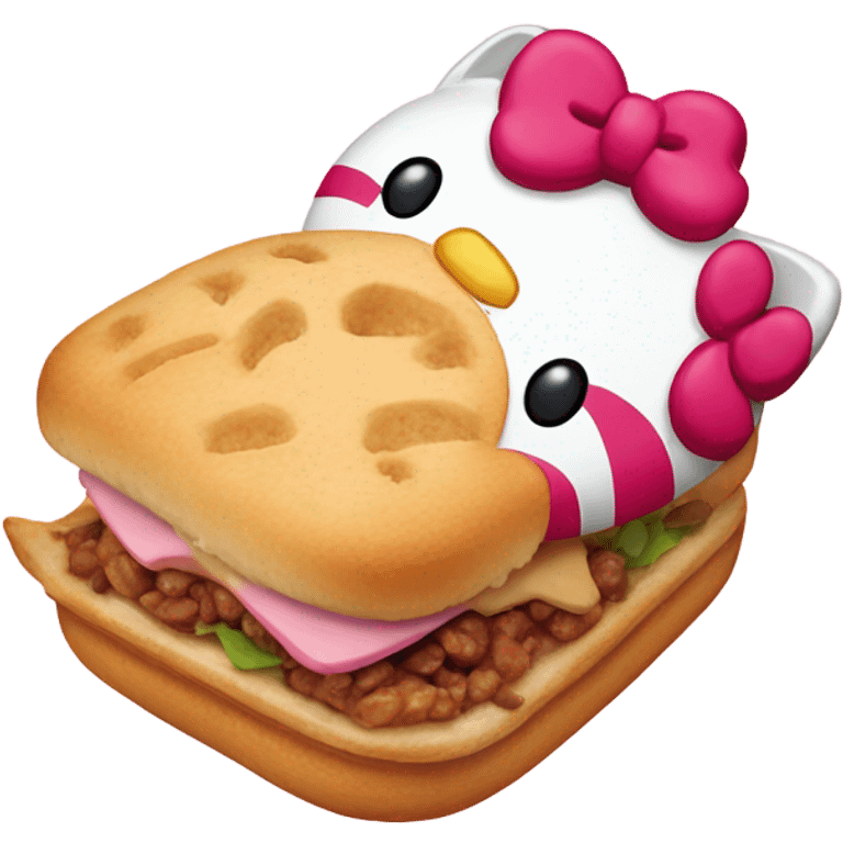 Hello kitty food emoji