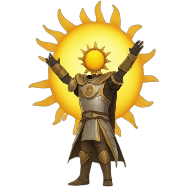 praise the sun emoji