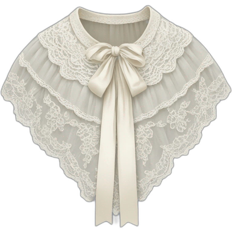 lace jabot emoji