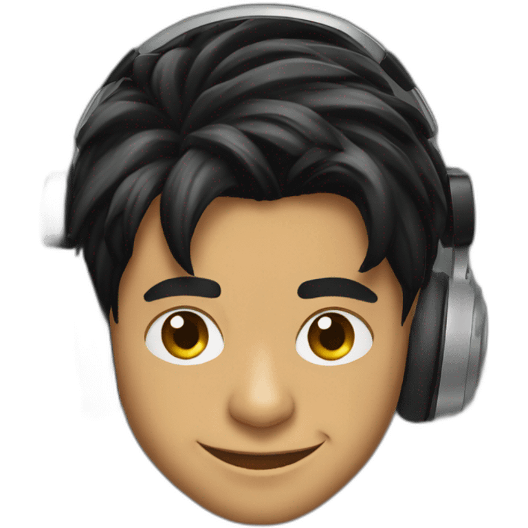 shah rukh khan with headphones emoji