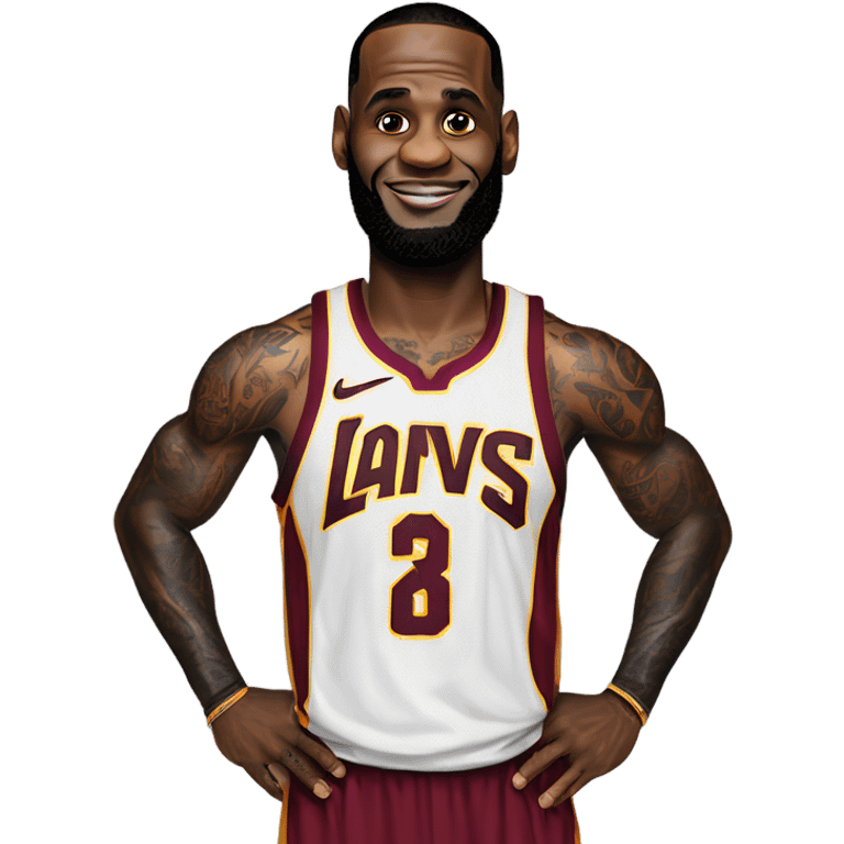 LeBron James ￼ emoji