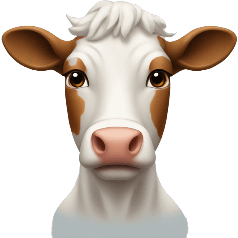 La vaca que más defeca emoji