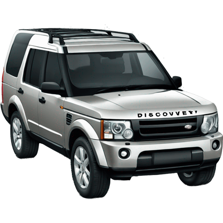 Landrover discovery black emoji