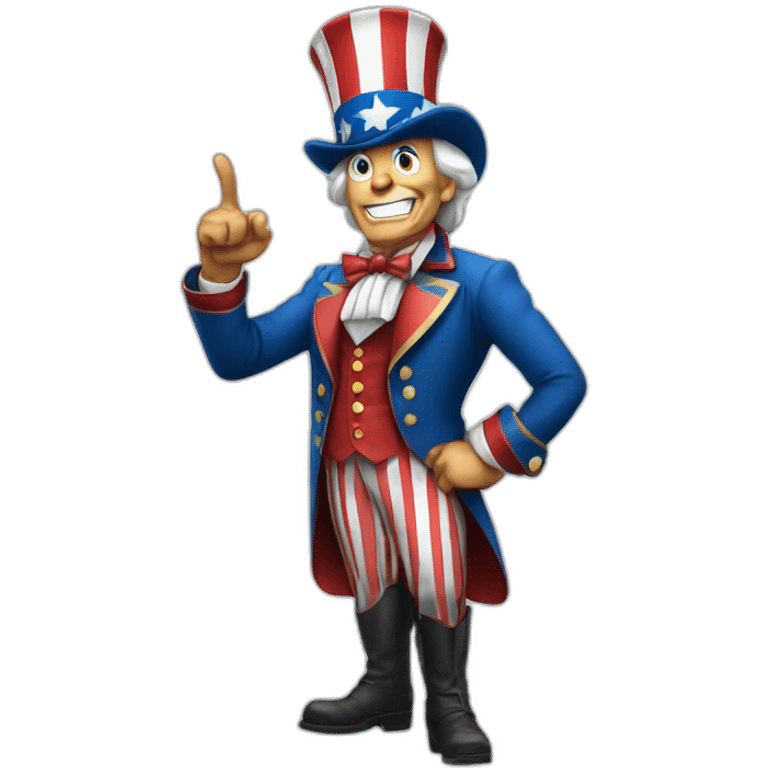 uncle sam pointing forward emoji