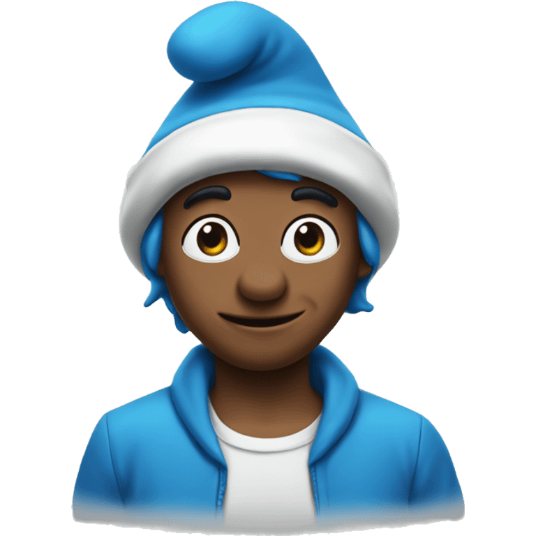 Smurf emoji