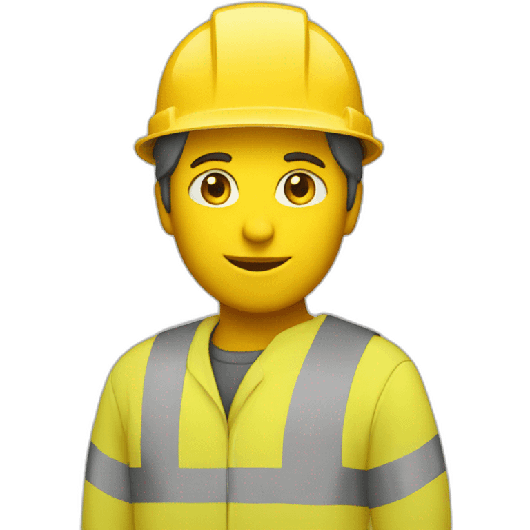 yellow-worker-in-helmet-no-gender emoji