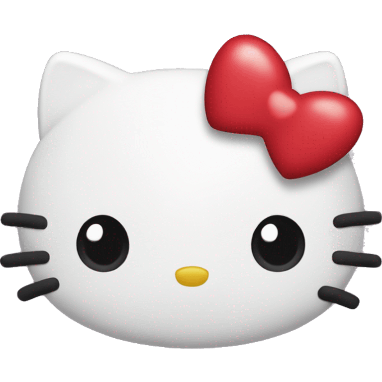 Hello kitty with a d inital heart emoji