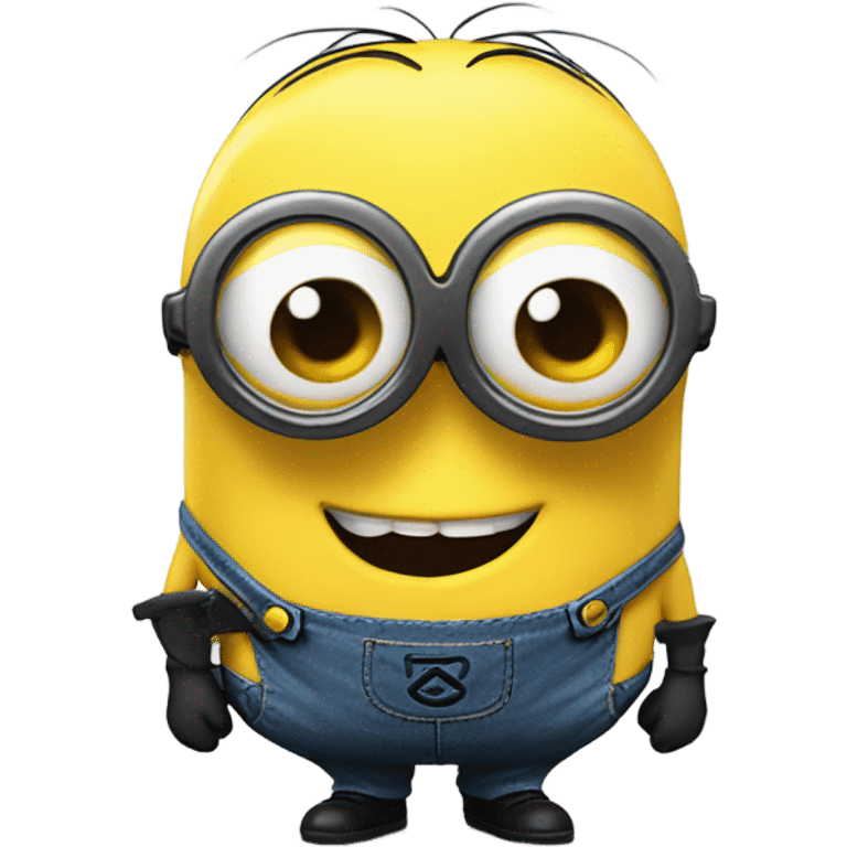 Minion with sunglasses emoji