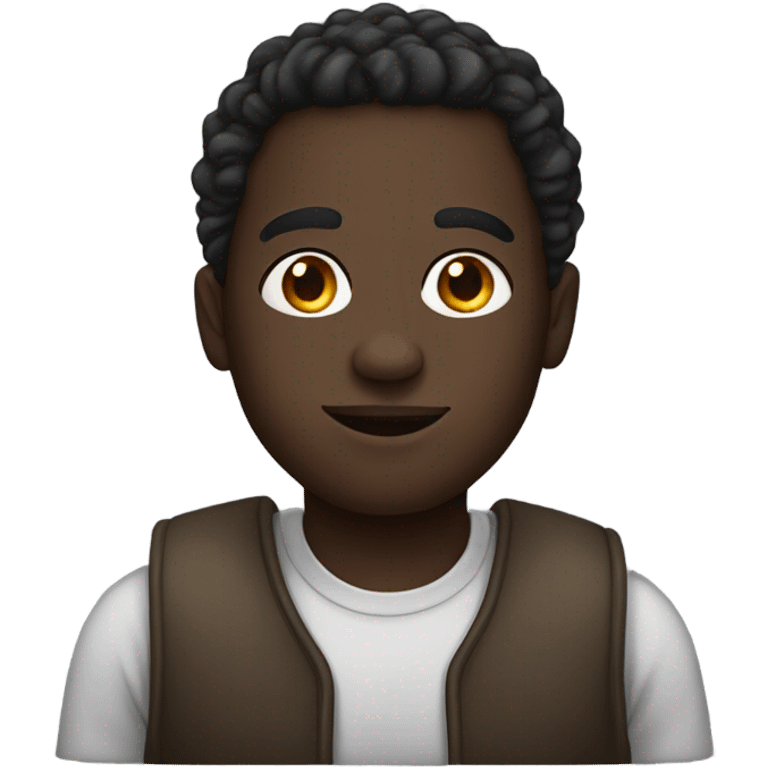 darkskin black guy emoji