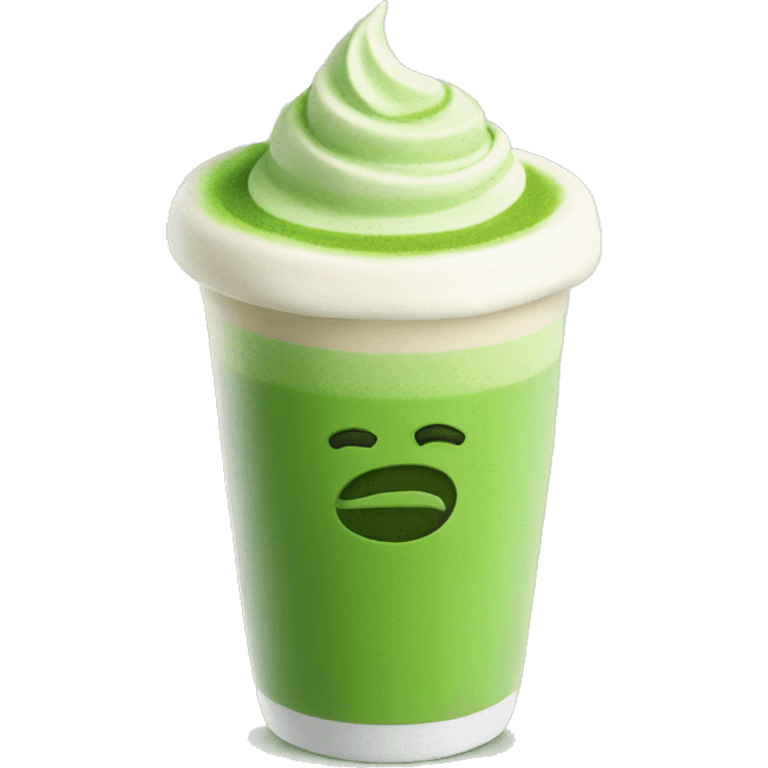 Matcha latte emoji