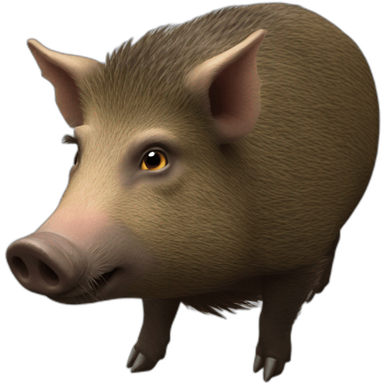 Wild boar  emoji