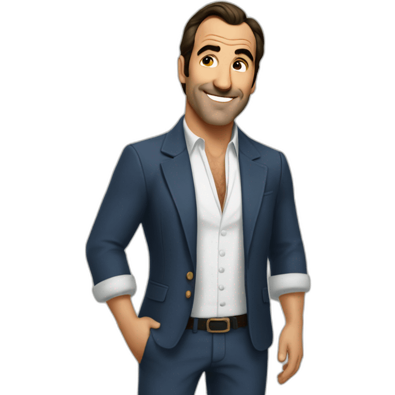 jean dujardin emoji