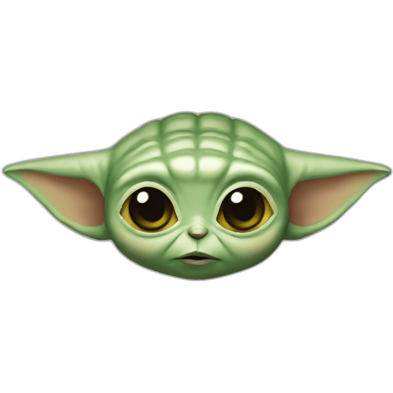 baby yoda head emoji