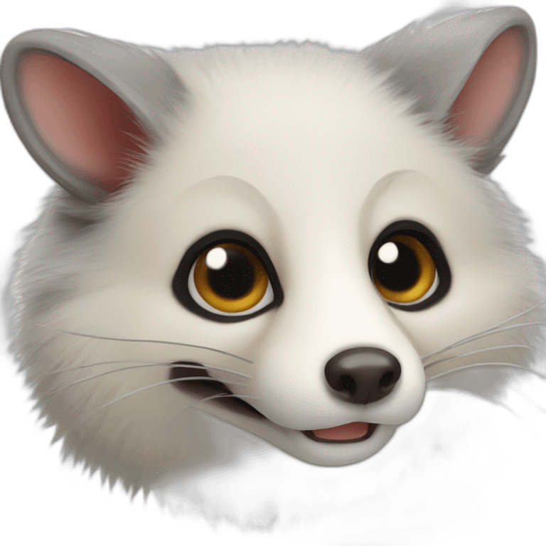 fox opossum emoji