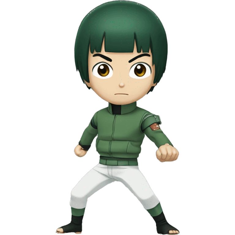 Rock lee from naruto emoji