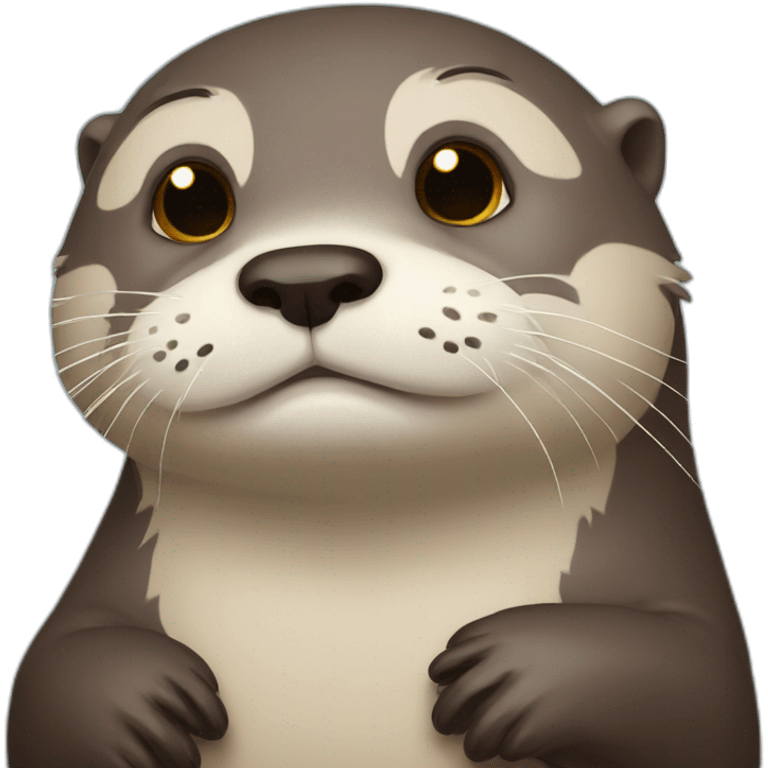 sad otters emoji