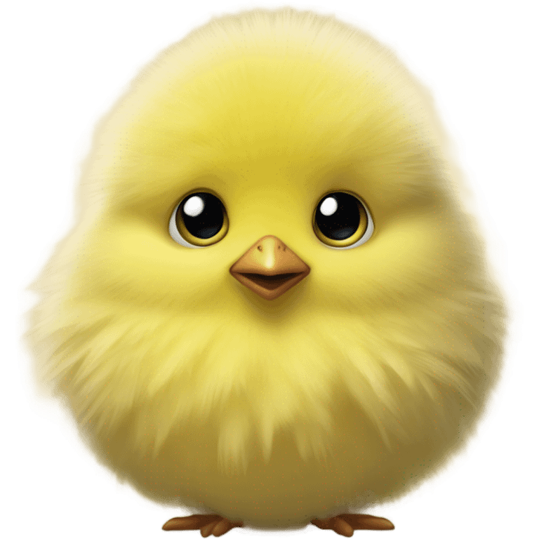 Cute baby chick emoji