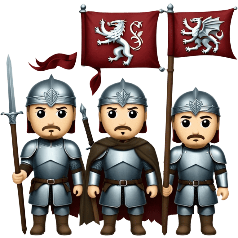 House Frey Soldiers from game of thrones emoji