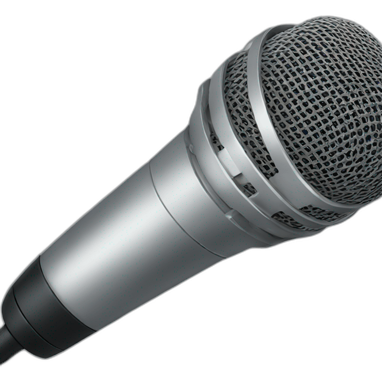 podcast microphone emoji