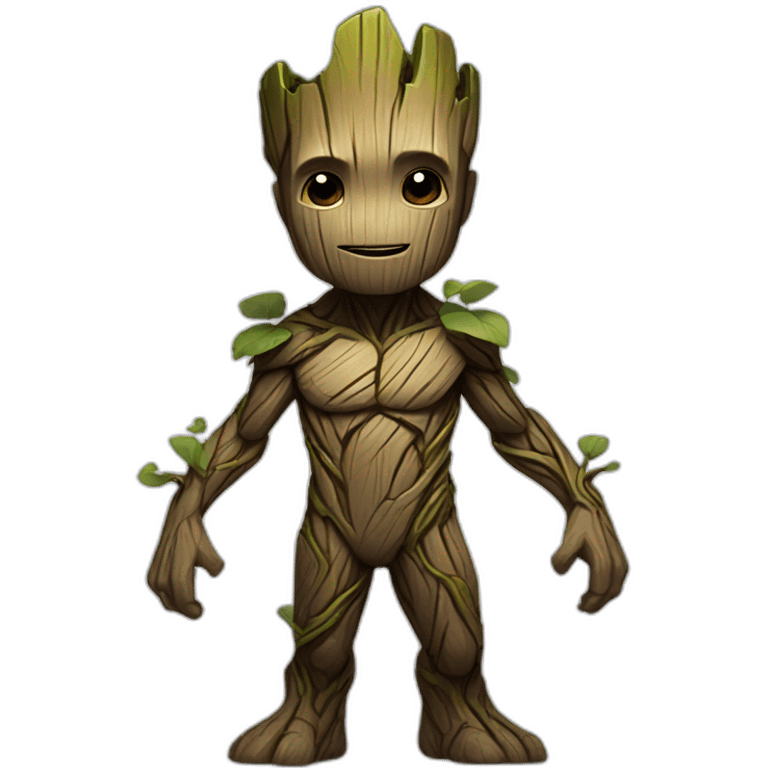 fullbody groot emoji