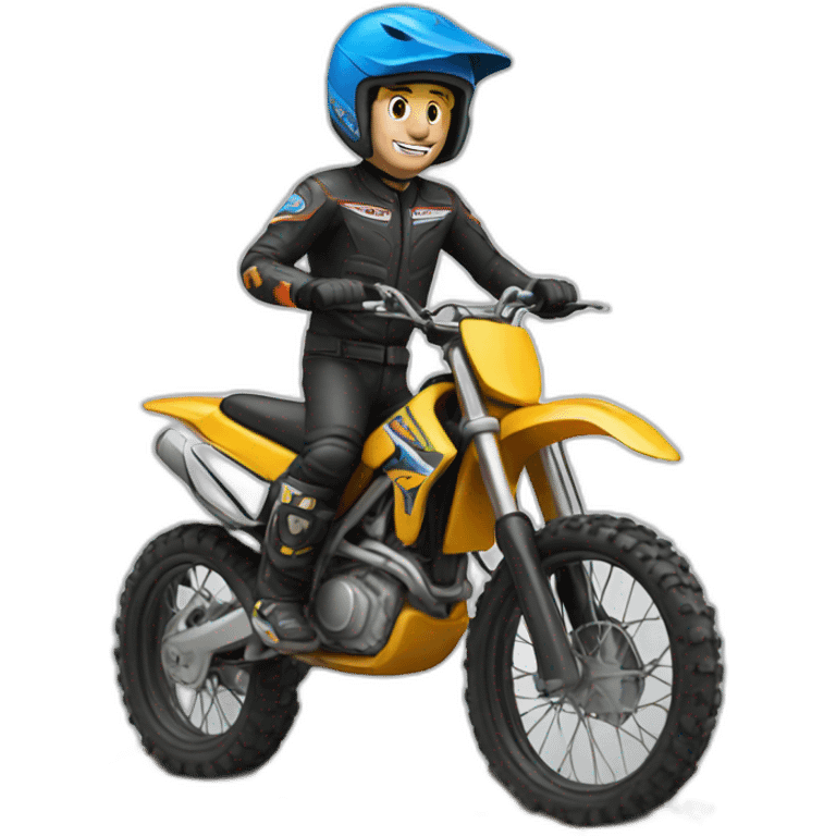 dirt biker emoji