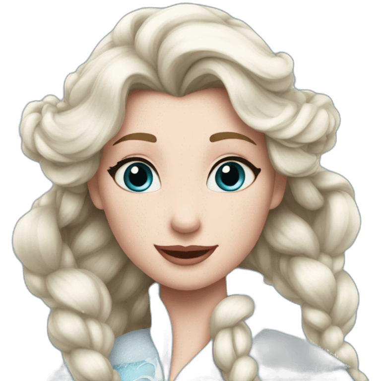 La reine des neiges  emoji