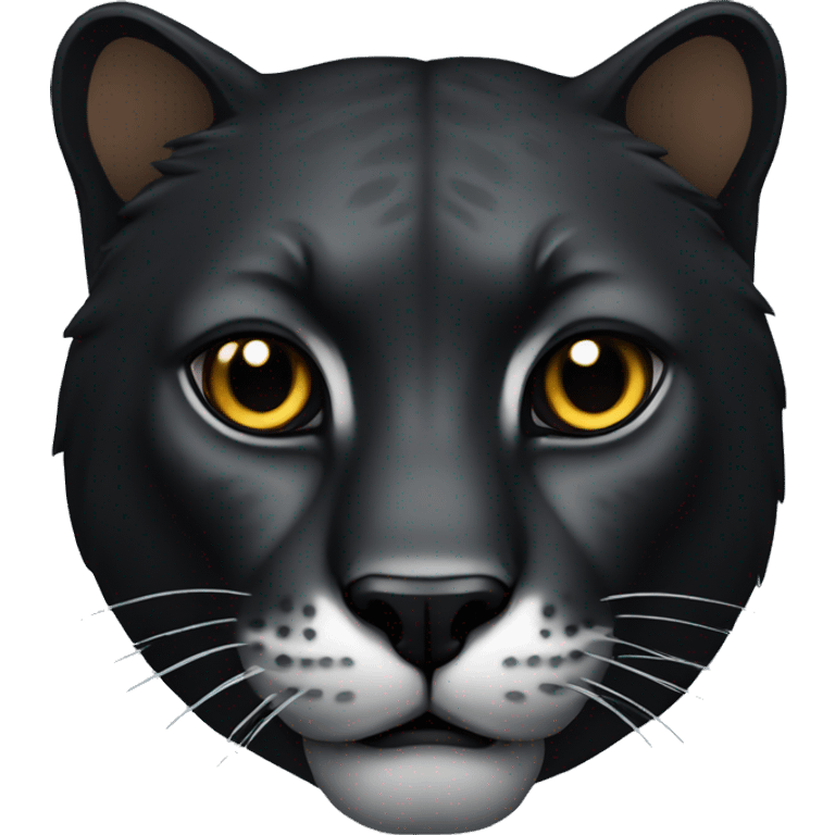 Animal pantera negra emoji