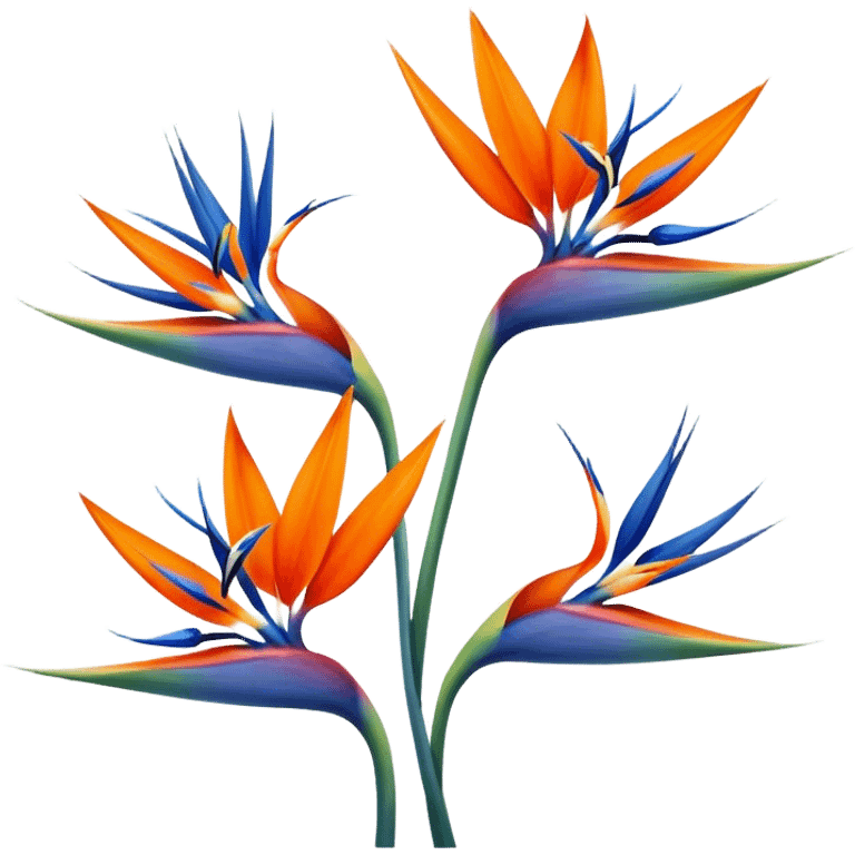 Birds of paradise flower  emoji