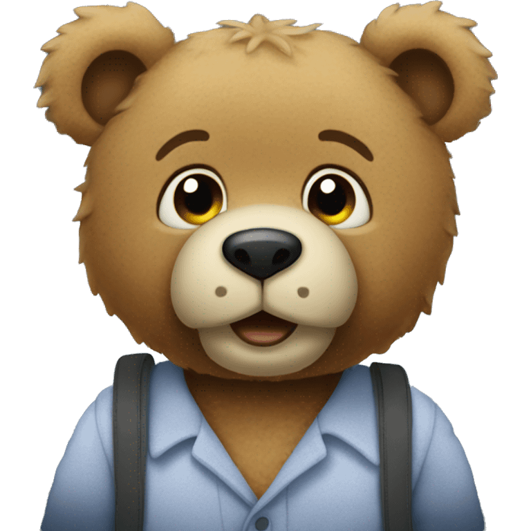 Good night teddy bear  emoji