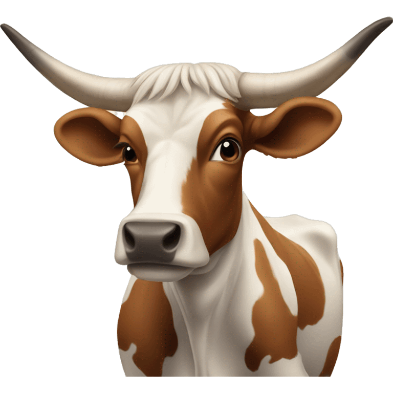 Longhorn cow emoji