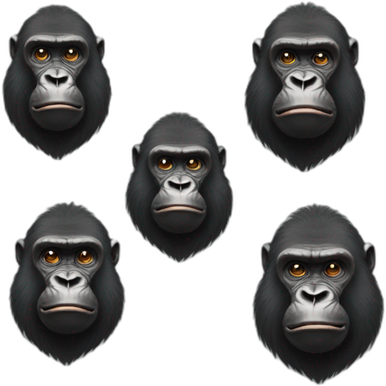 Gorillas  emoji