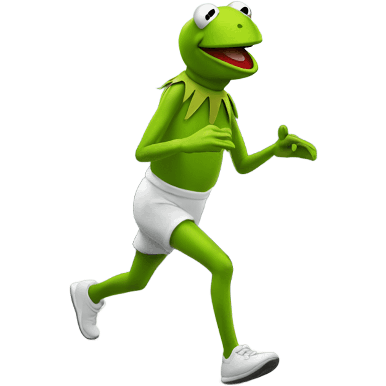 Kermit cardio.  emoji