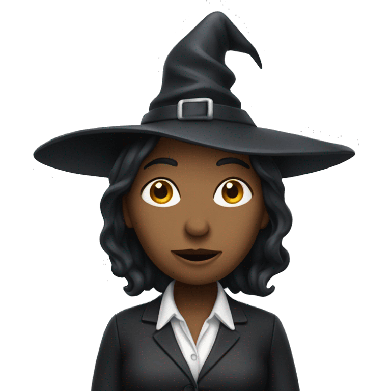 witch who works an office job emoji