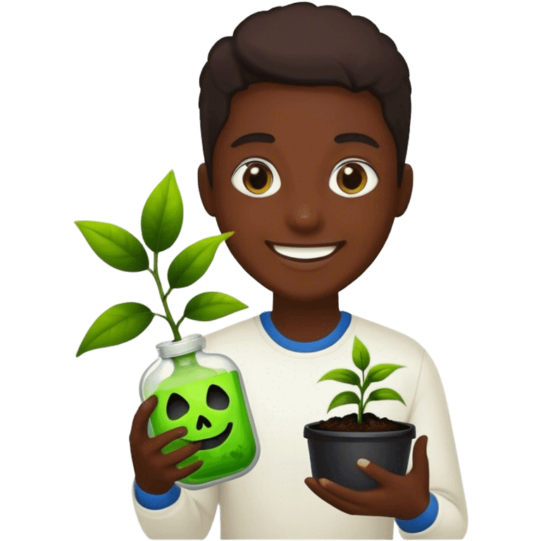 Toxic plant love emoji