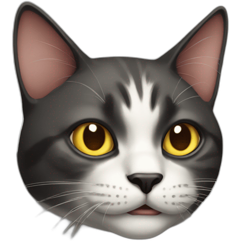 Evil cat emoji